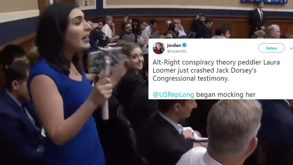 Laura Loomer: Congressman uses his auctioneering skills to shut down alt-right protester