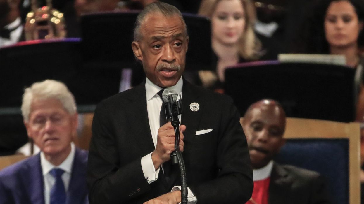 Aretha Franklin funeral: Reverend Al Sharpton called out Trump and got a standing ovation