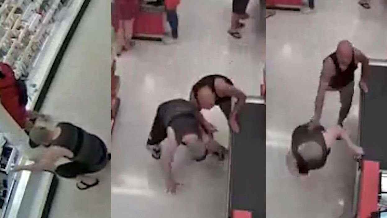 Dad strikes out at man who took upskirt photo of his teenage daughter