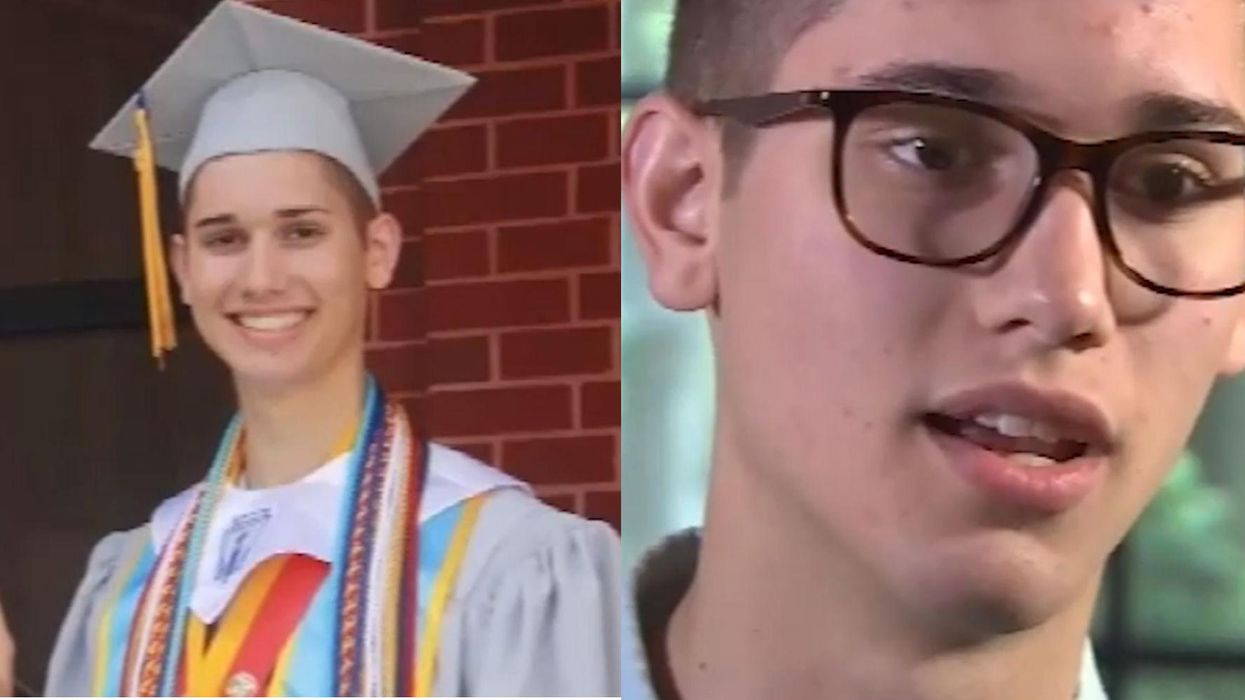 Gay valedictorian rejected by his parents fulfils dream of attending college thanks to crowdfunding campaign