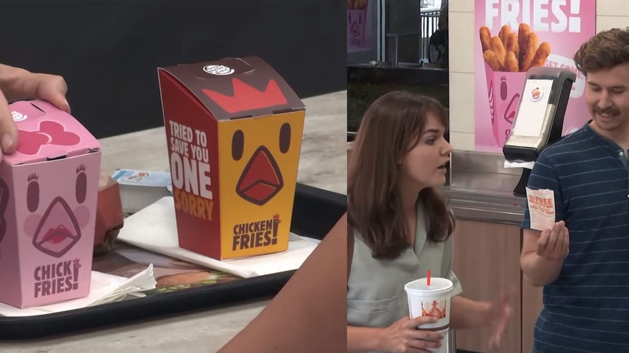 Burger King are raising awareness about gender inequality in their latest advert