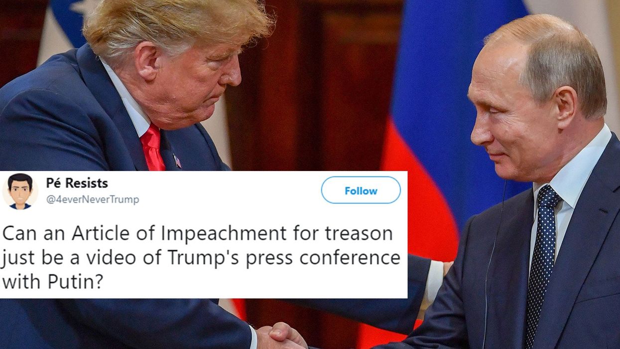 Trump was accused of treason after Putin summit, but at least the memes were good
