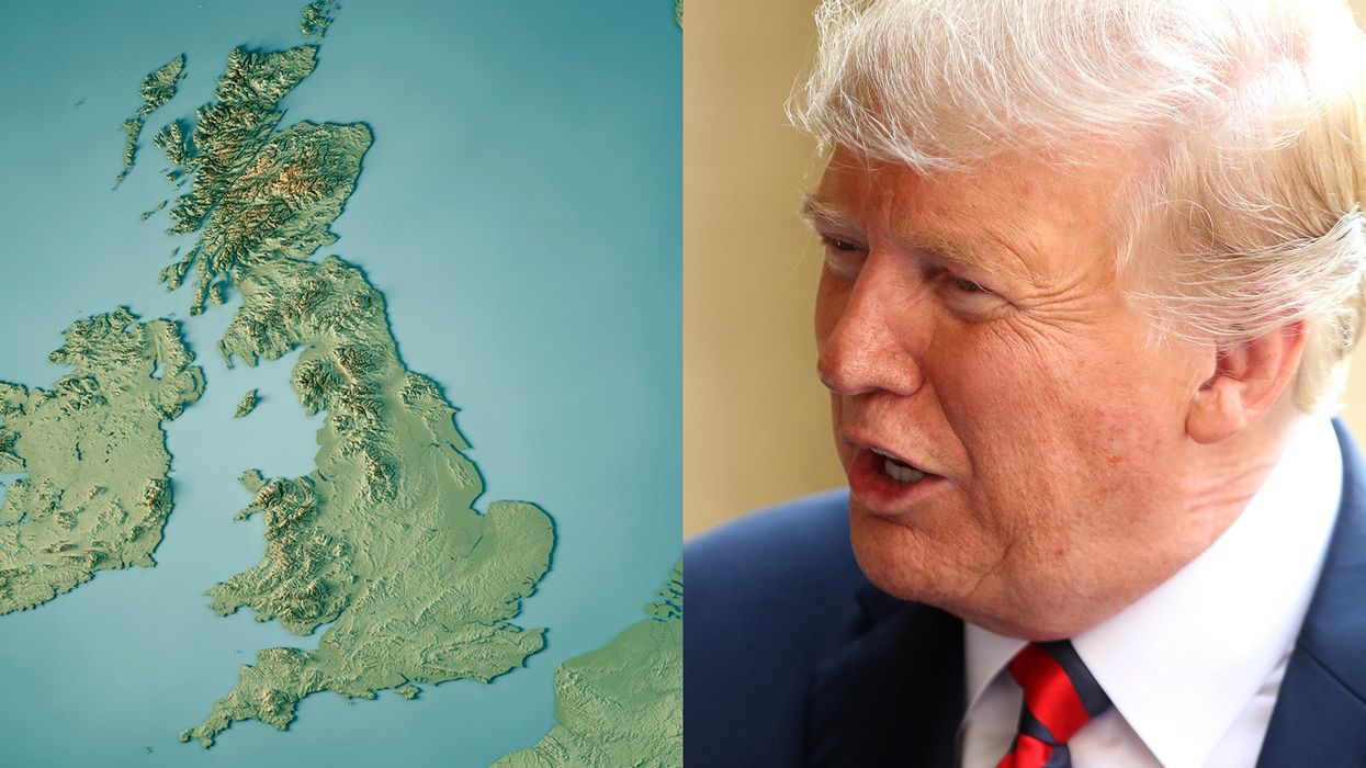 Donald Trump doesn't seem to know what the UK is