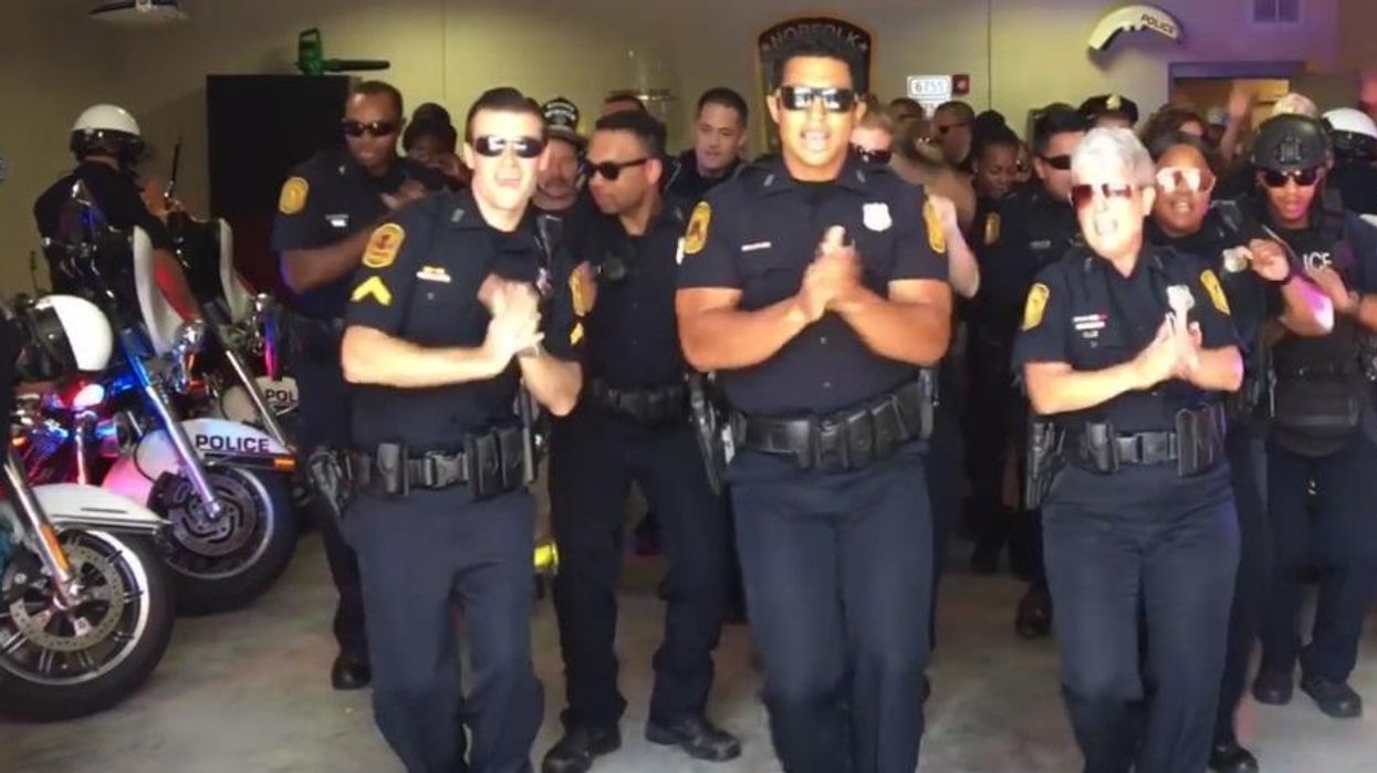 This police department lip synced to Uptown Funk and it's the best thing you'll see all day