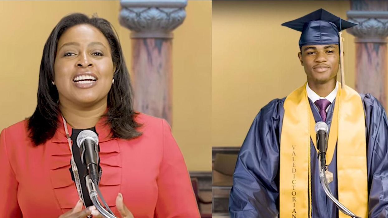 The first black student to graduate top of his class wasn't allowed to speak at his graduation. Then the mayor got involved