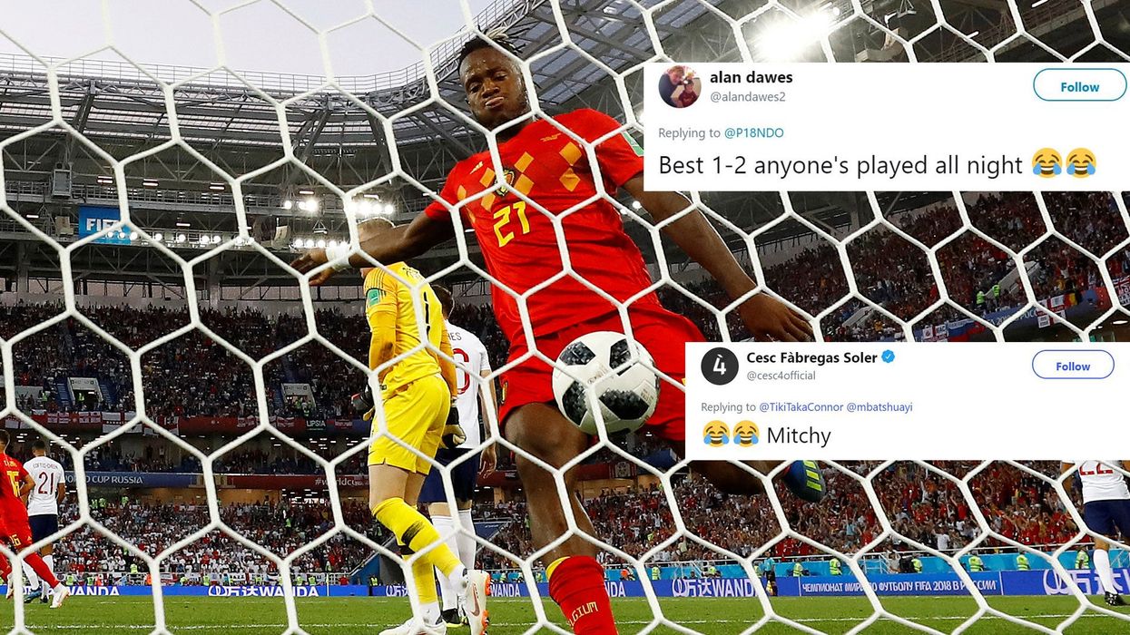 Belgian striker boots ball right into his own face in epic celebration fail