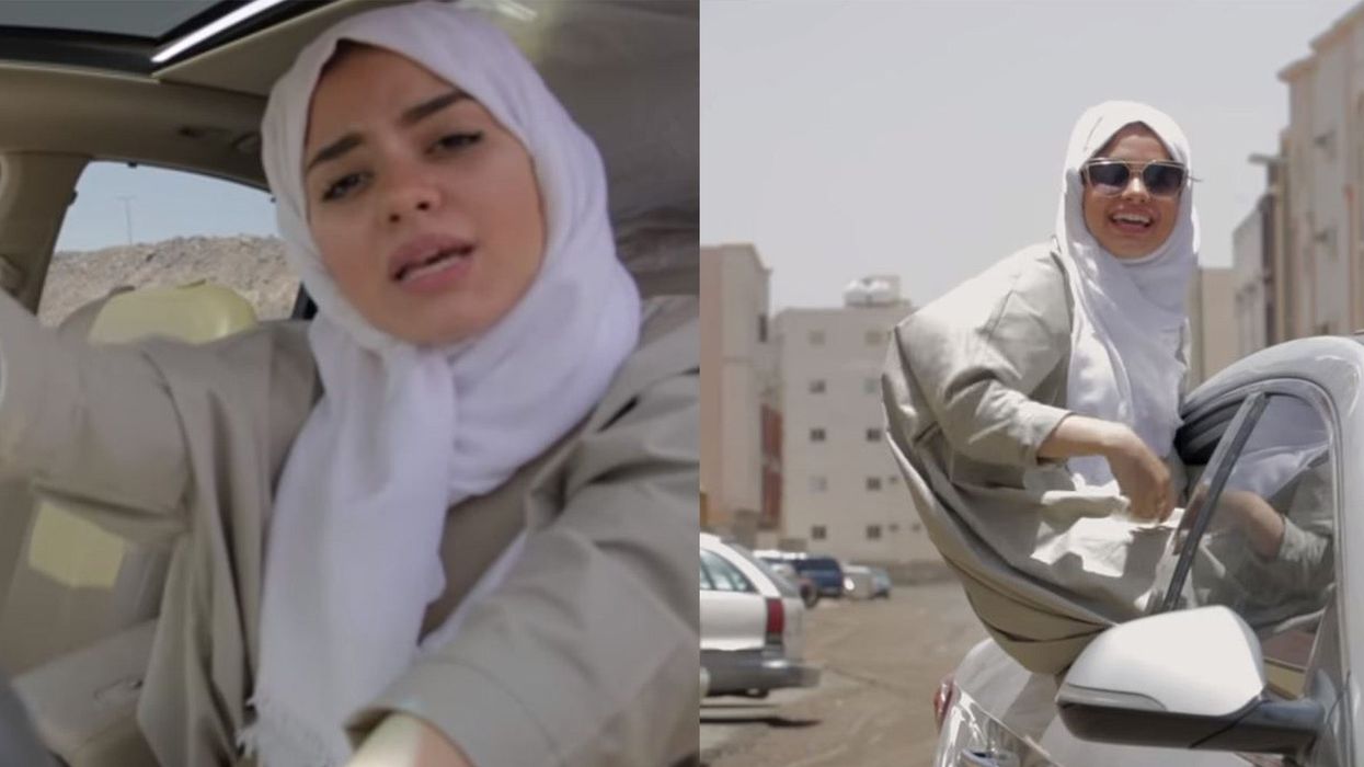 Saudi Arabian woman celebrates end of driving ban with this amazing rap video