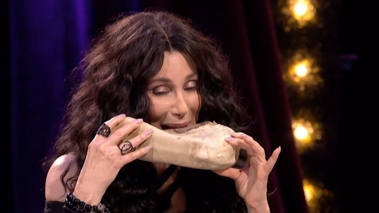 Cher was asked to compliment Trump or eat a cow tongue. She chose the tongue