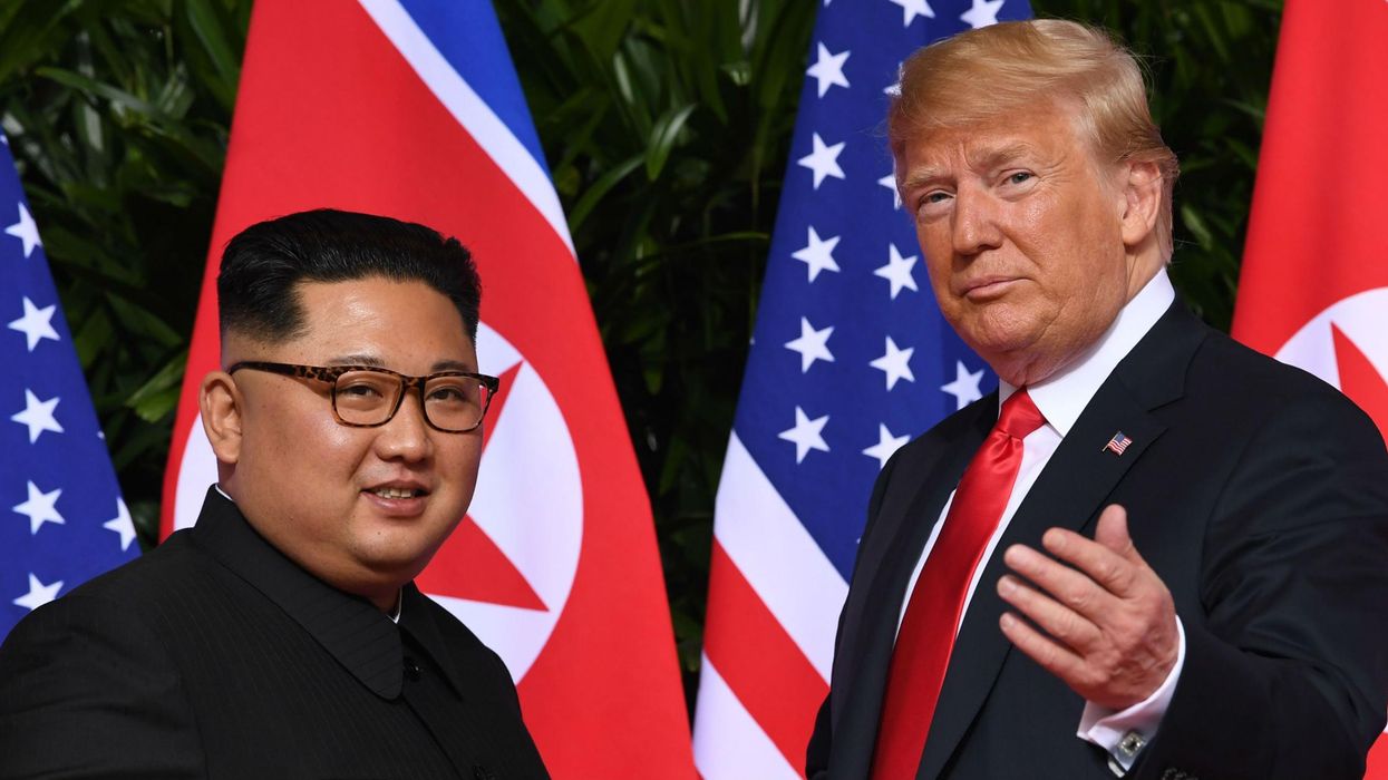 Donald Trump made a joke about the free press to the leader of a country with no free press