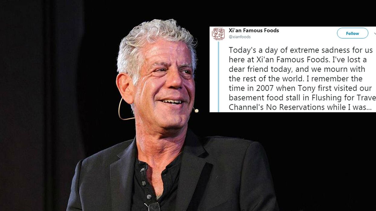 This restaurant owner just honoured Anthony Bourdain in the most heartwarming way