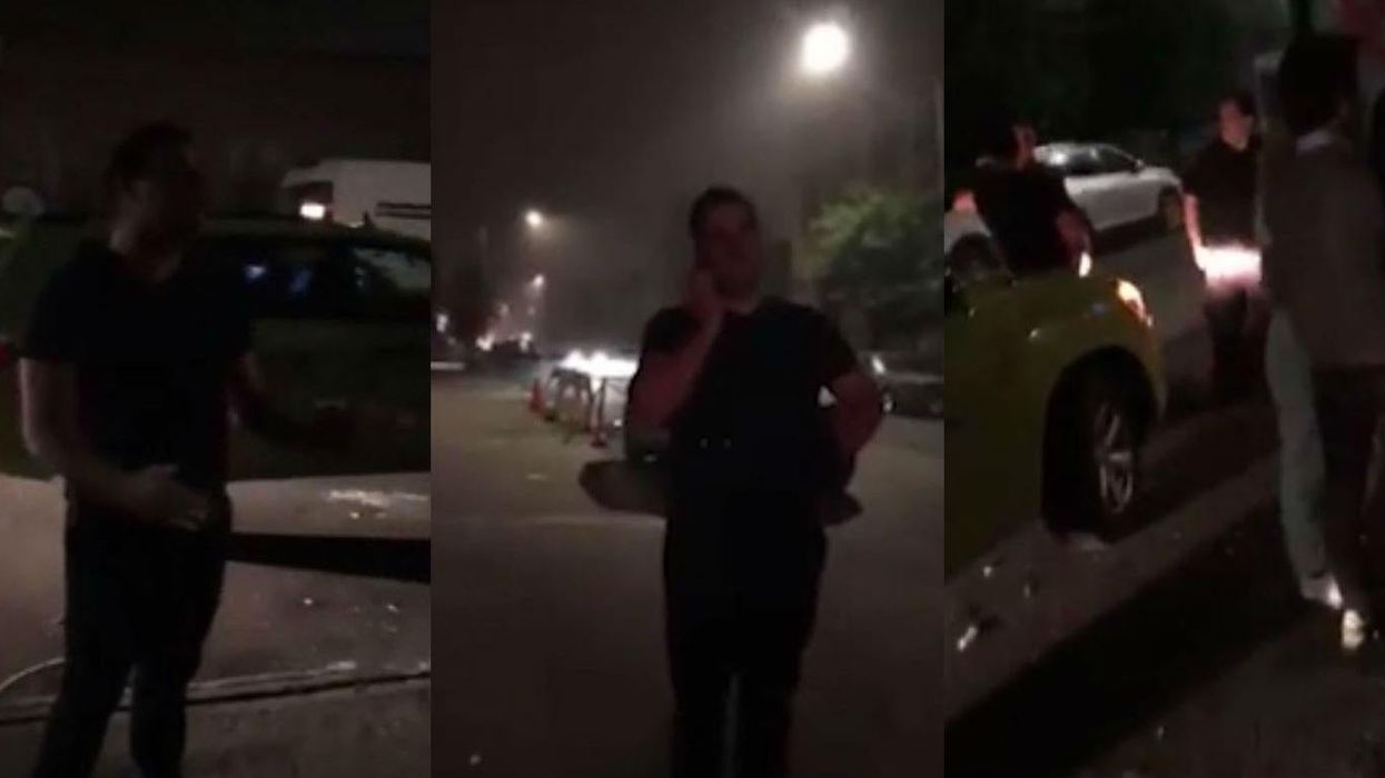 Drunk man fired from his job for racially abusing black bouncer