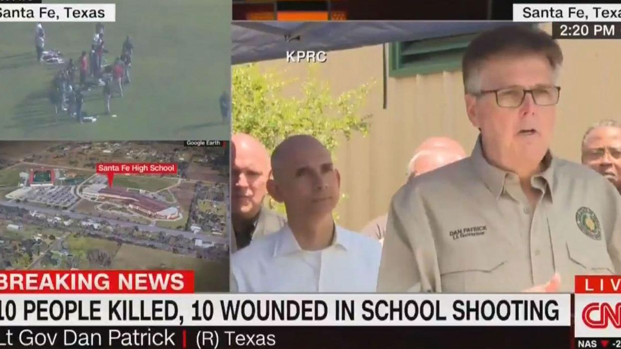 Governor claims school shootings could be prevented if there were fewer doors. Everyone made the same point