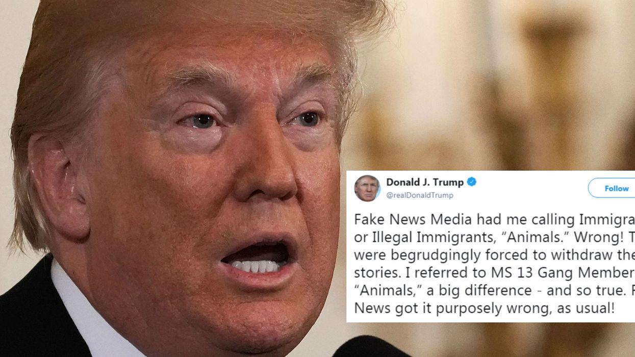 Trump said he didn't call all immigrants 'animals' and this man made an important point
