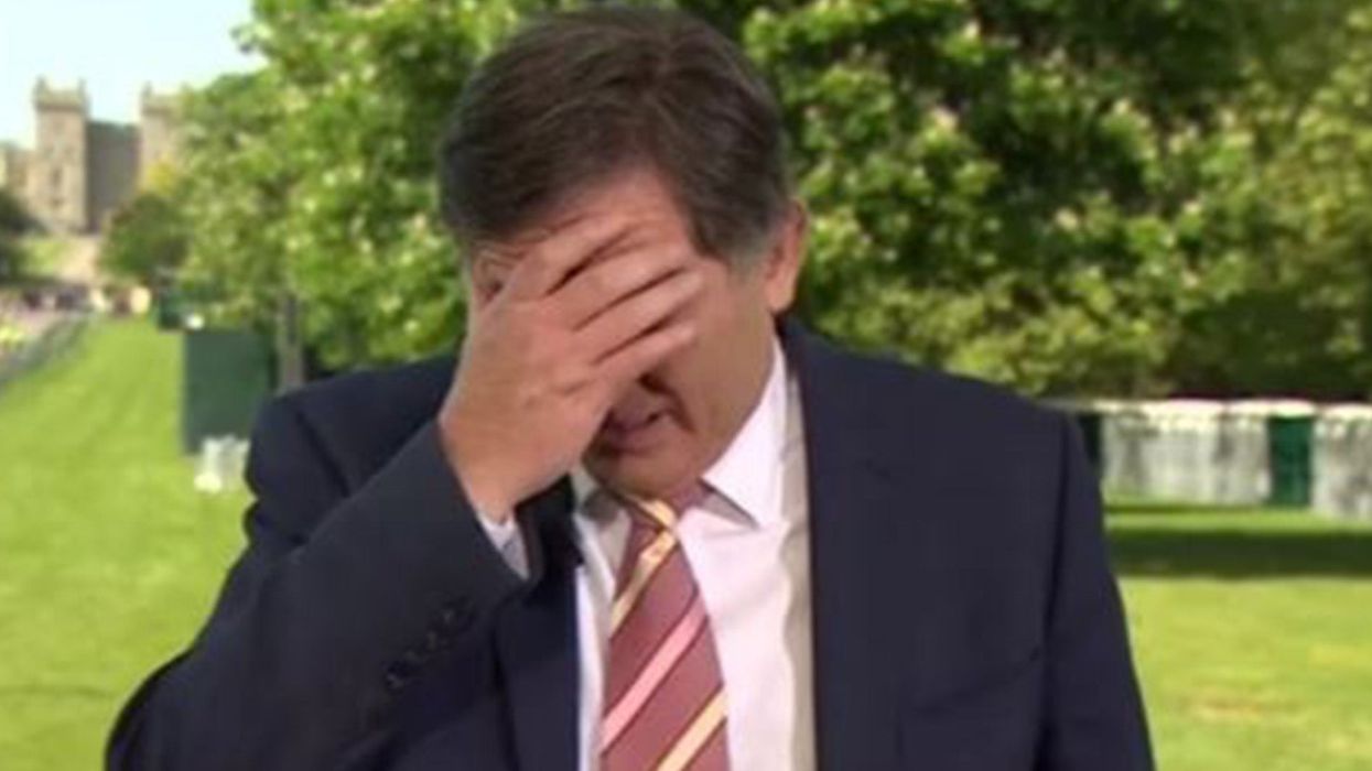 This BBC newsreader's unique coverage of the royal wedding is winning a lot of fans