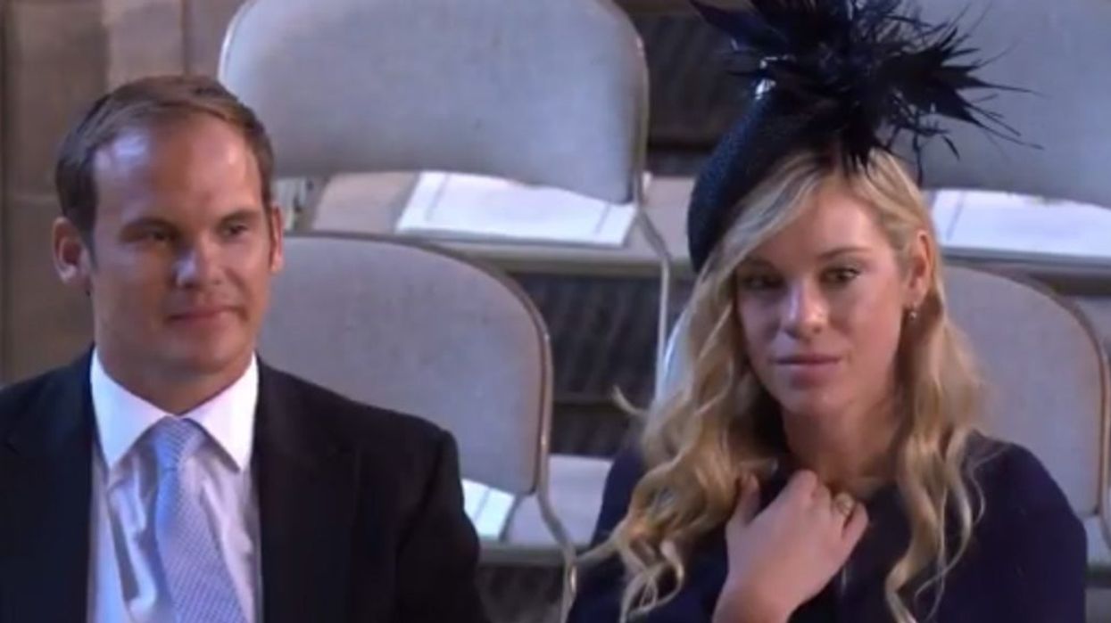 Prince Harry's ex attended the royal wedding and everyone made the same joke