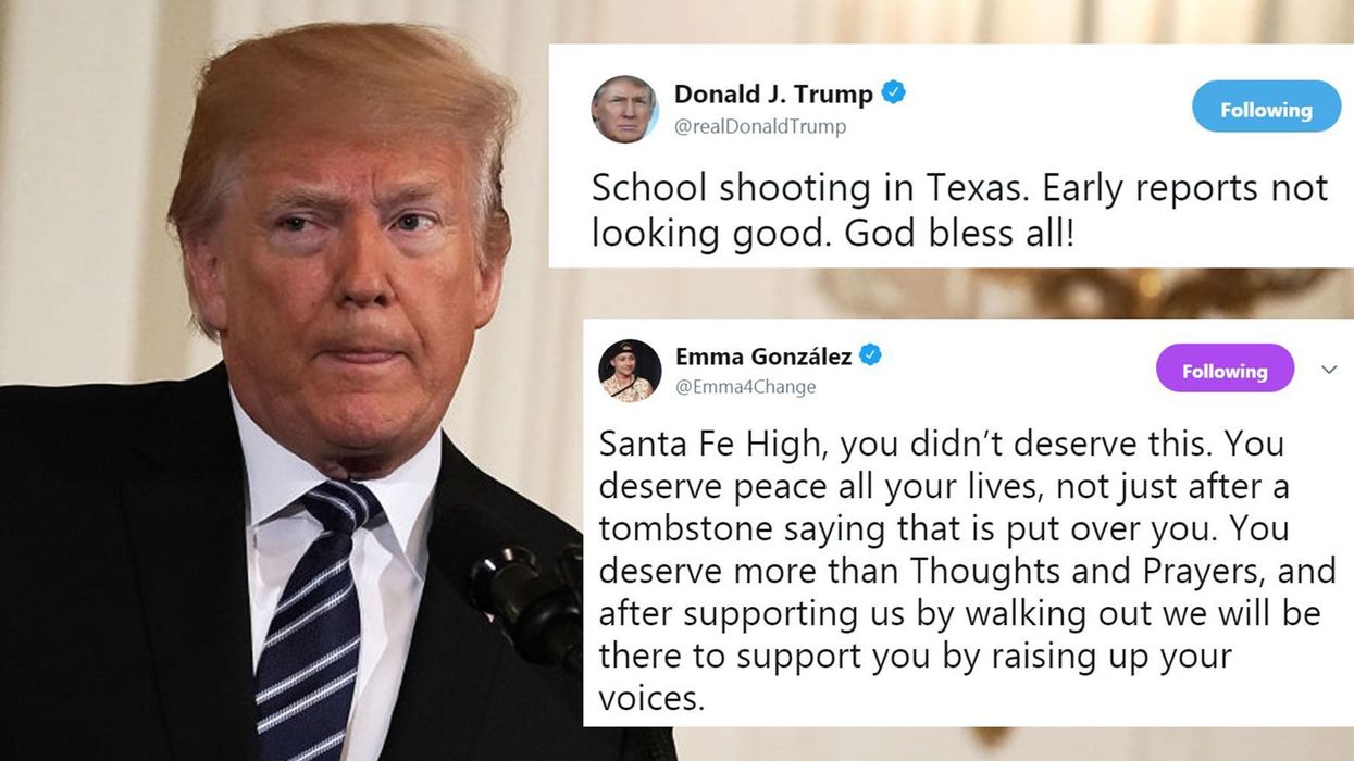 This 18 year old gave a stronger reaction to the Texas school shooting than Donald Trump