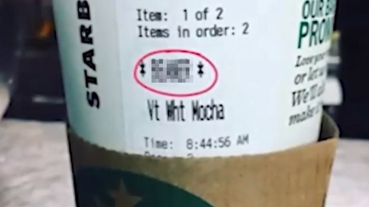 Starbucks staff print racial slur on a Mexican customer's cup