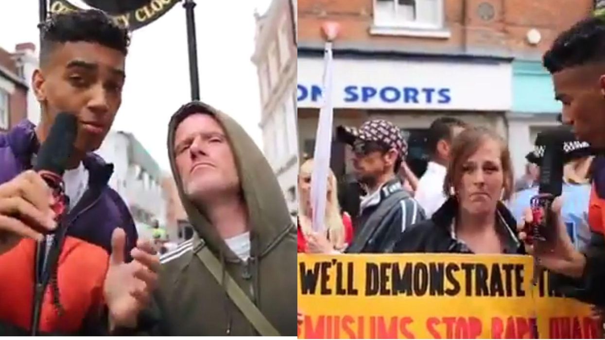This man went 'undercover as a racist' with the EDL and made them look ridiculous