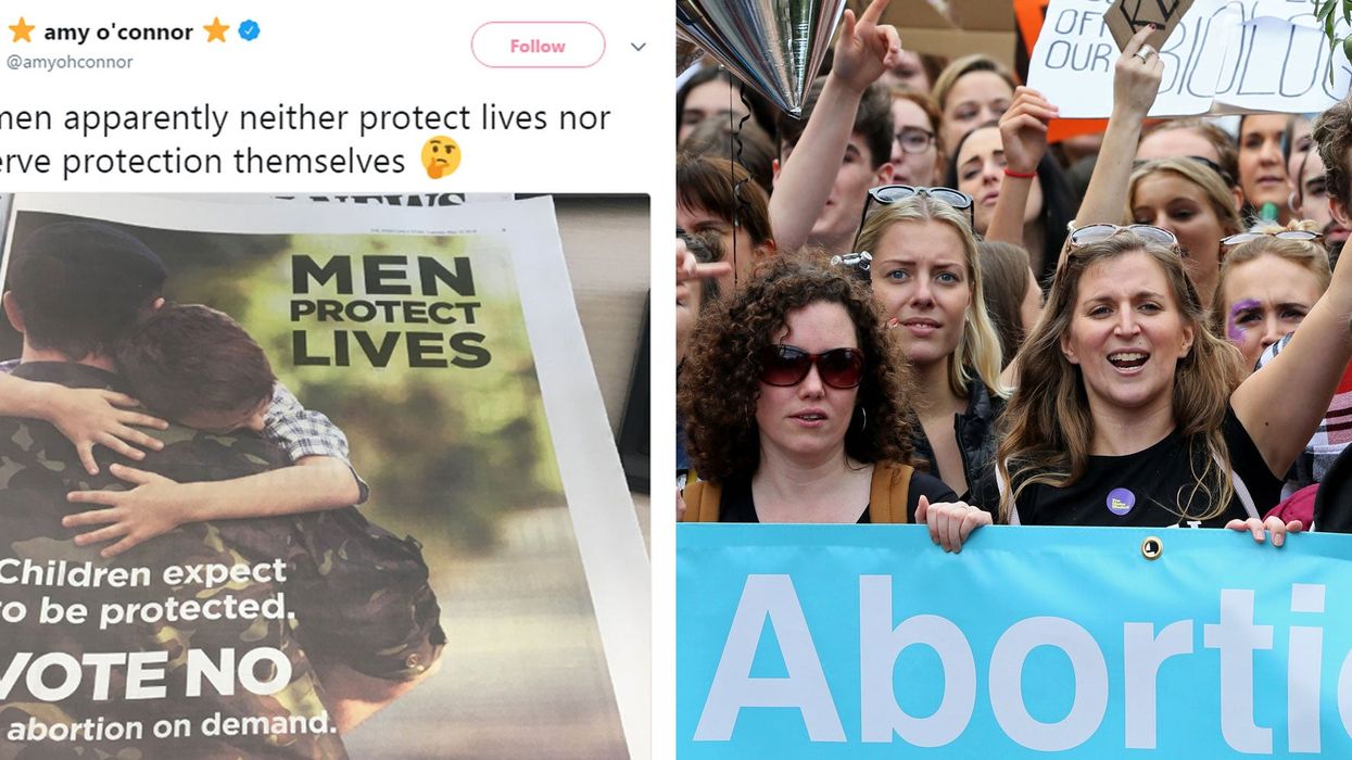 Anti-abortion advert in Ireland suggests women are a threat to children