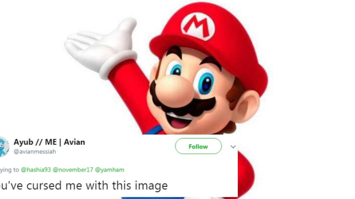 This viral picture of Super Mario will give you nightmares