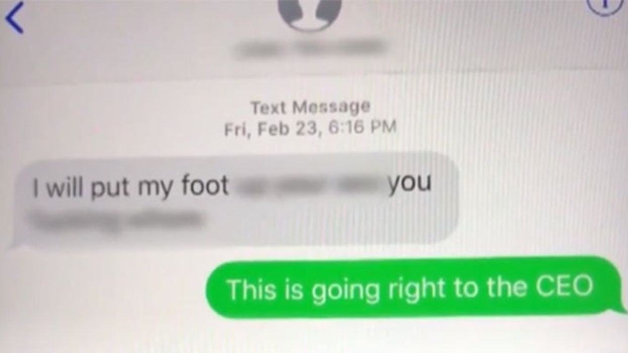 Woman receives abusive text from airline after trying to reclaim luggage