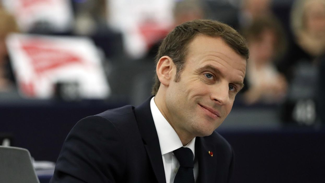 Emmanuel Macron just said the Australian PM's wife was 'delicious'