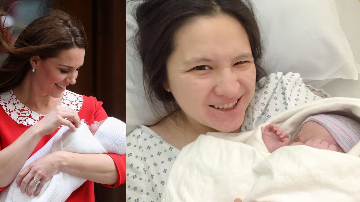 New mums are comparing how they looked after giving birth compared to Kate Middleton