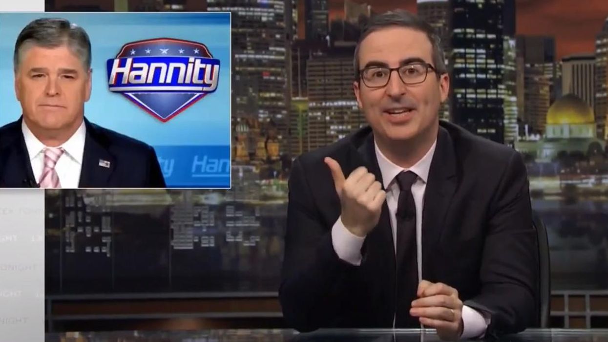 John Oliver is getting the ultimate revenge on Sean Hannity