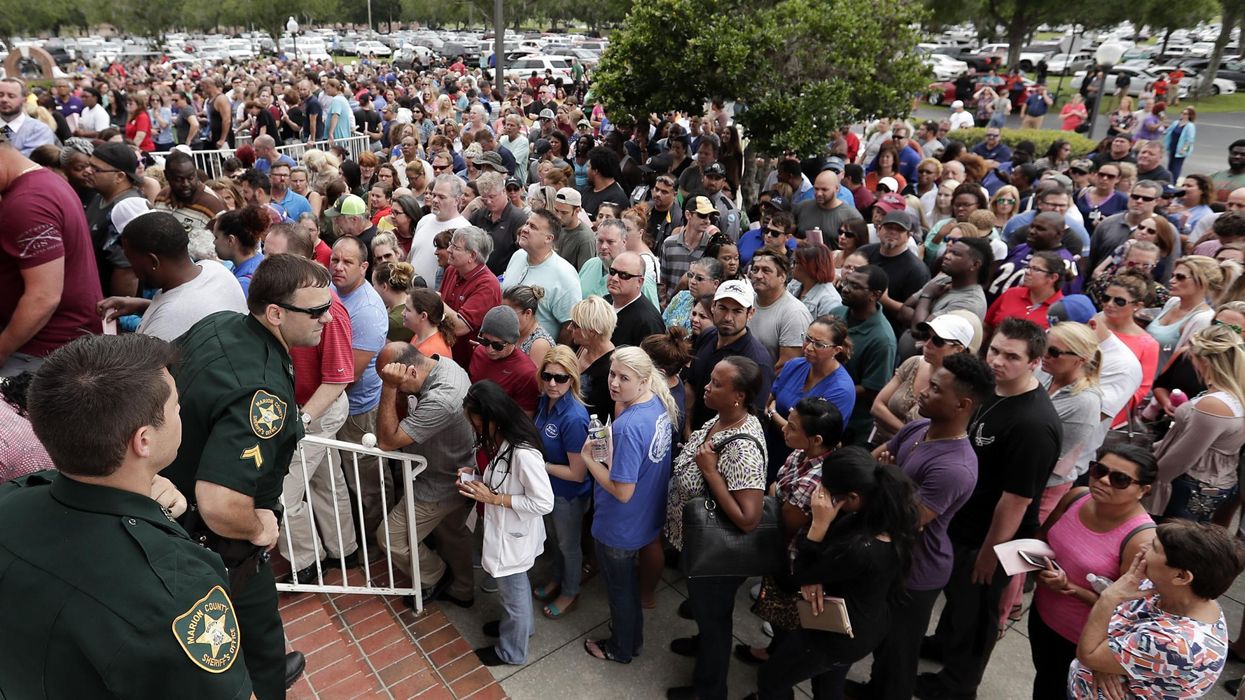 Students tried to stage a walkout over school shootings - but had to stop because of a school shooting