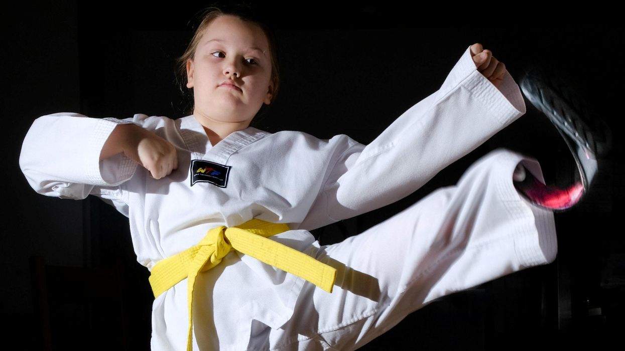 Schoolgirl has been called up to Taekwondo Paralympic GB squad at the age of just eight