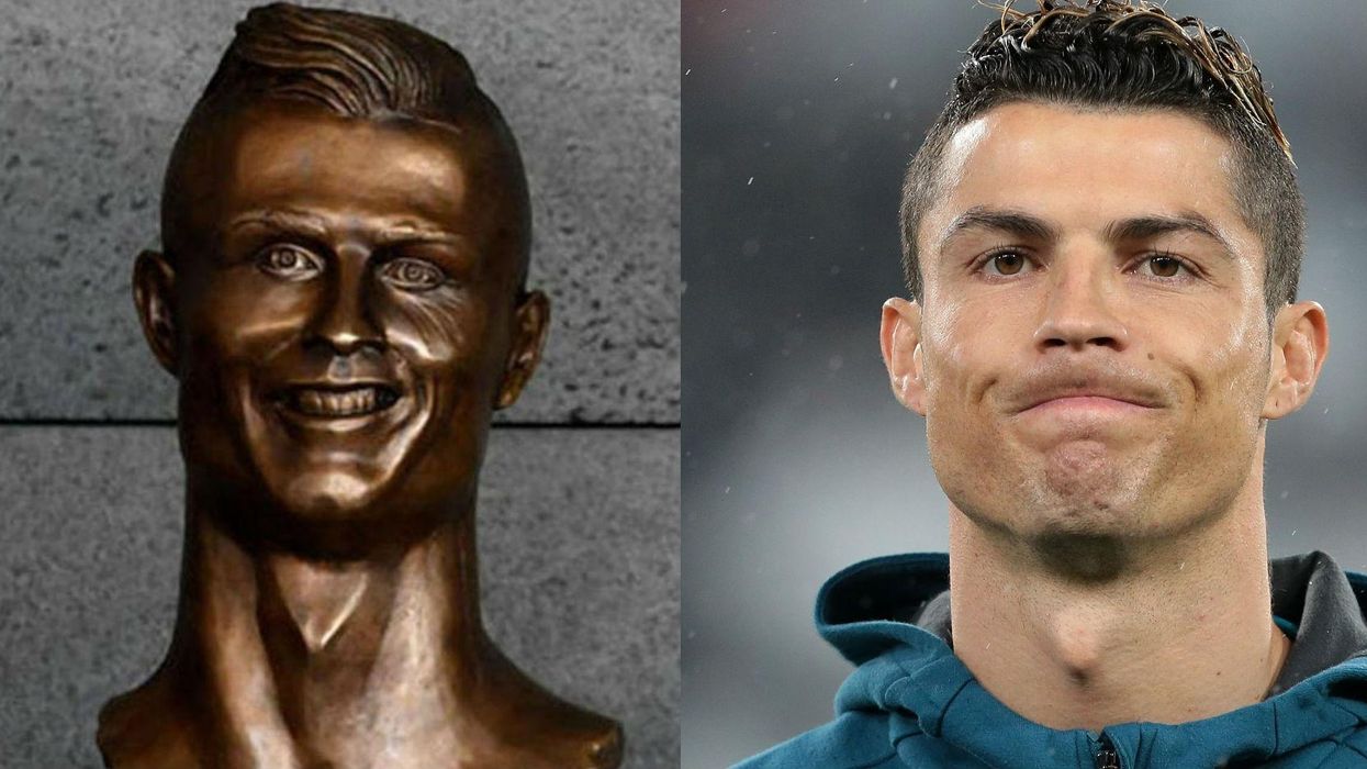 The sculptor who made 'that' Ronaldo bust has made a second one