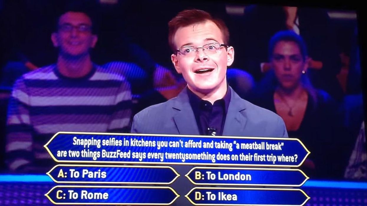 The embarrassing moment this Who Wants to be a Millionaire contestant fails at the first question
