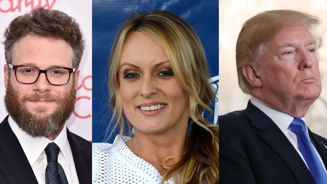 Seth Rogen claims he knew about Trump's alleged affair with Stormy Daniels years ago