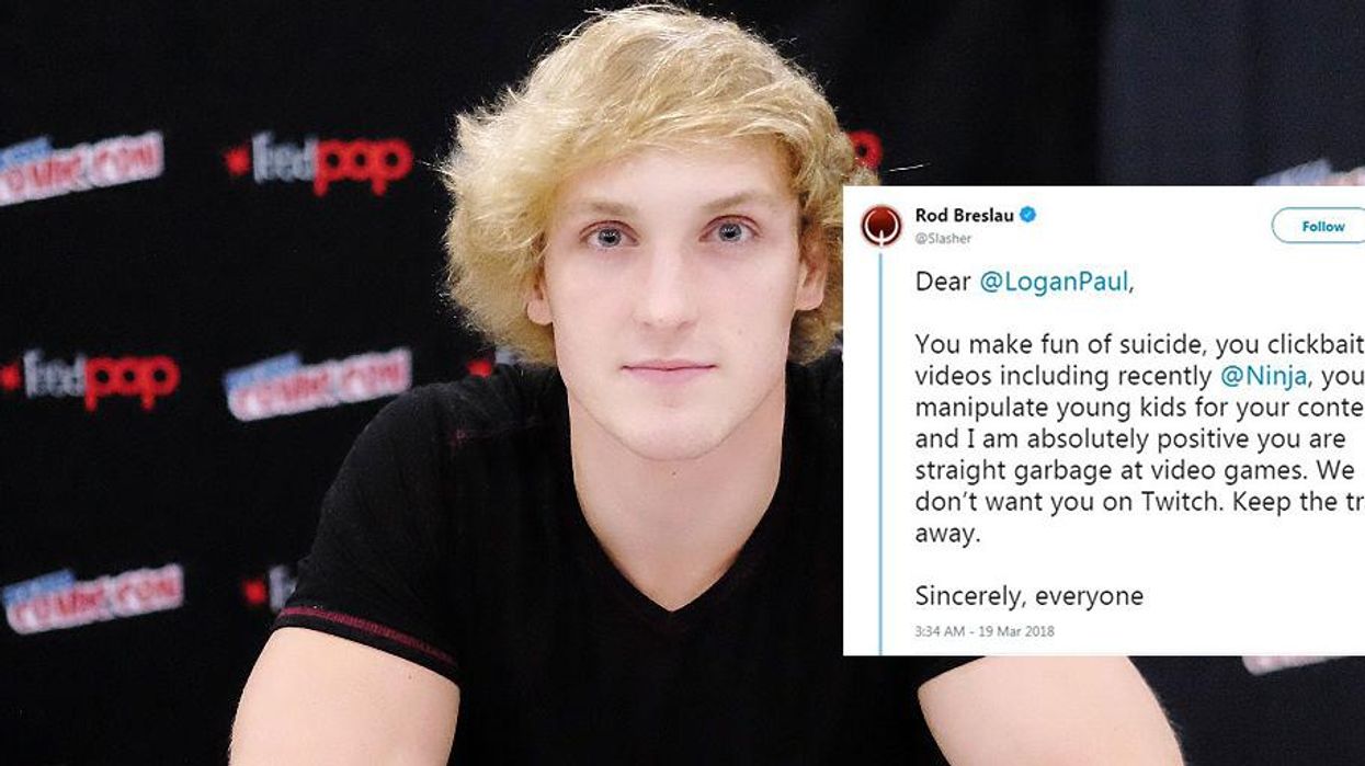 Disgraced YouTuber Logan Paul joined another video streaming service and people are furious