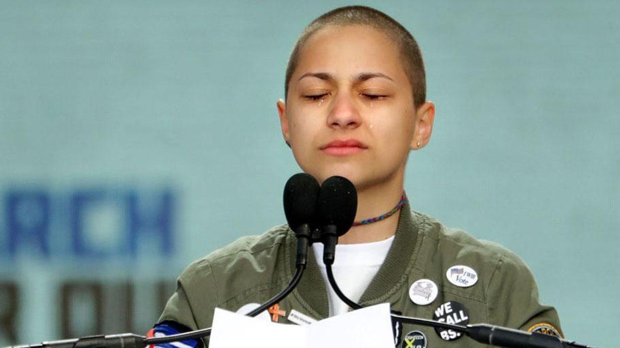 This survivor spoke for exactly the length of time it took a gunman to kill 17 people