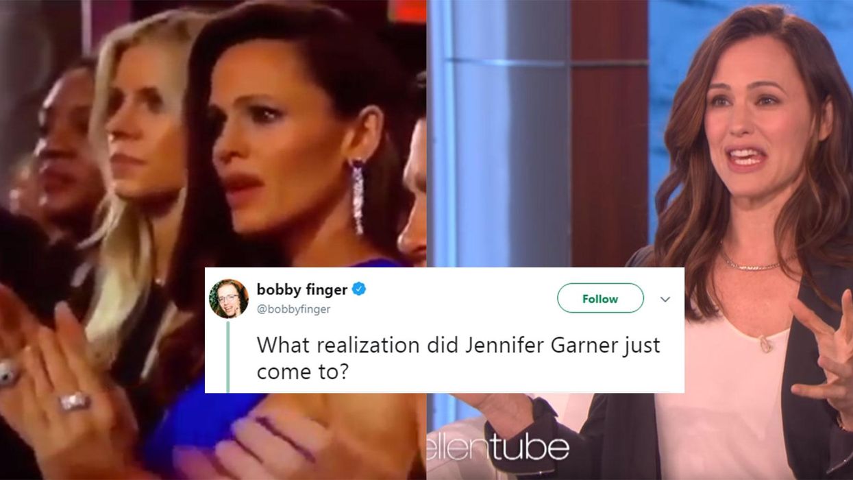 Jennifer Garner has finally responded to that Oscars meme
