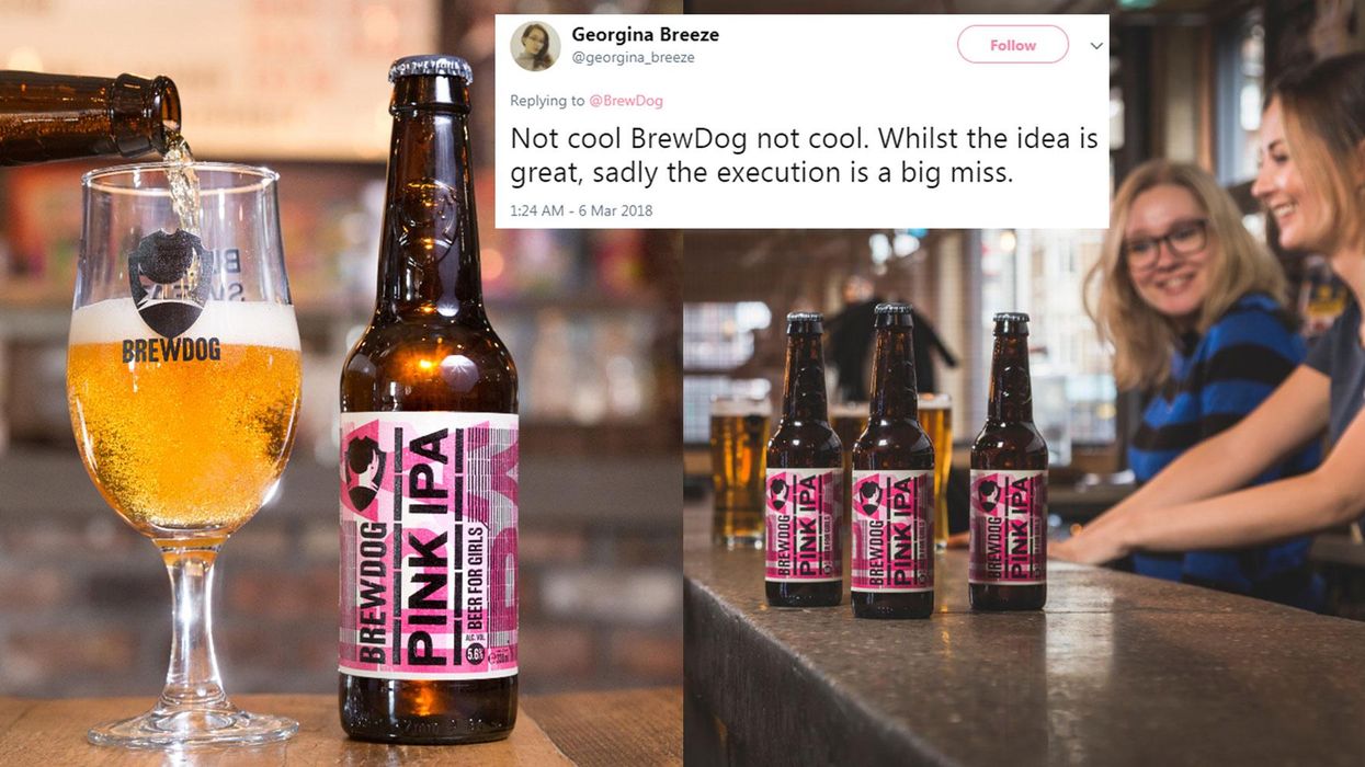 Brewdog launched a beer for women and forgot one simple thing