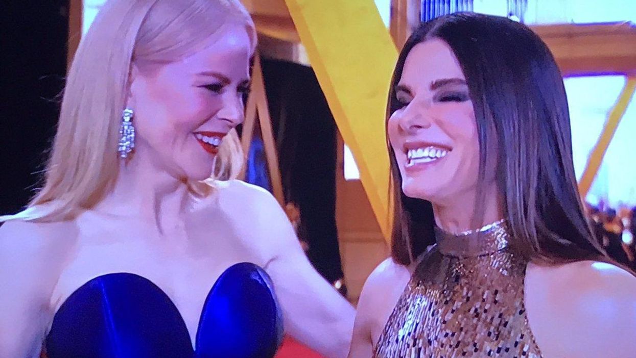 Oscars 2018: Sandra Bullock and Nicole Kidman had a Practical Magic reunion at the Academy Awards
