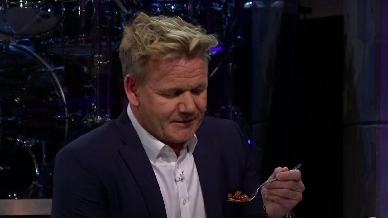 Gordon Ramsay just swallowed bull penis in hot sauce to avoid answering this question