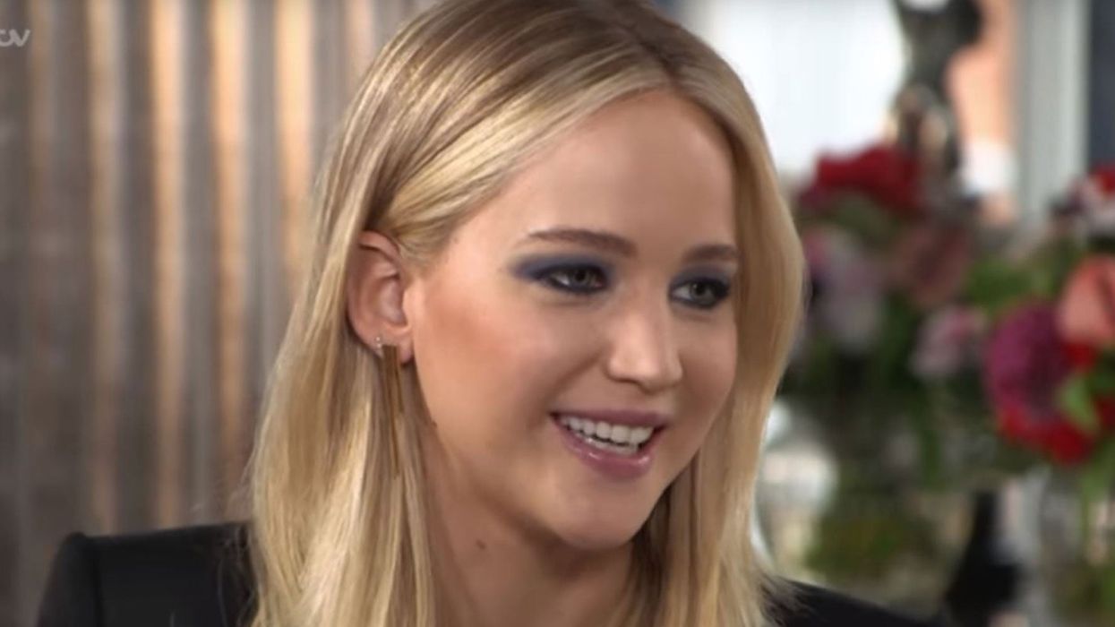 Jennifer Lawrence invites Joanna Lumley to ‘punch’ her in the face