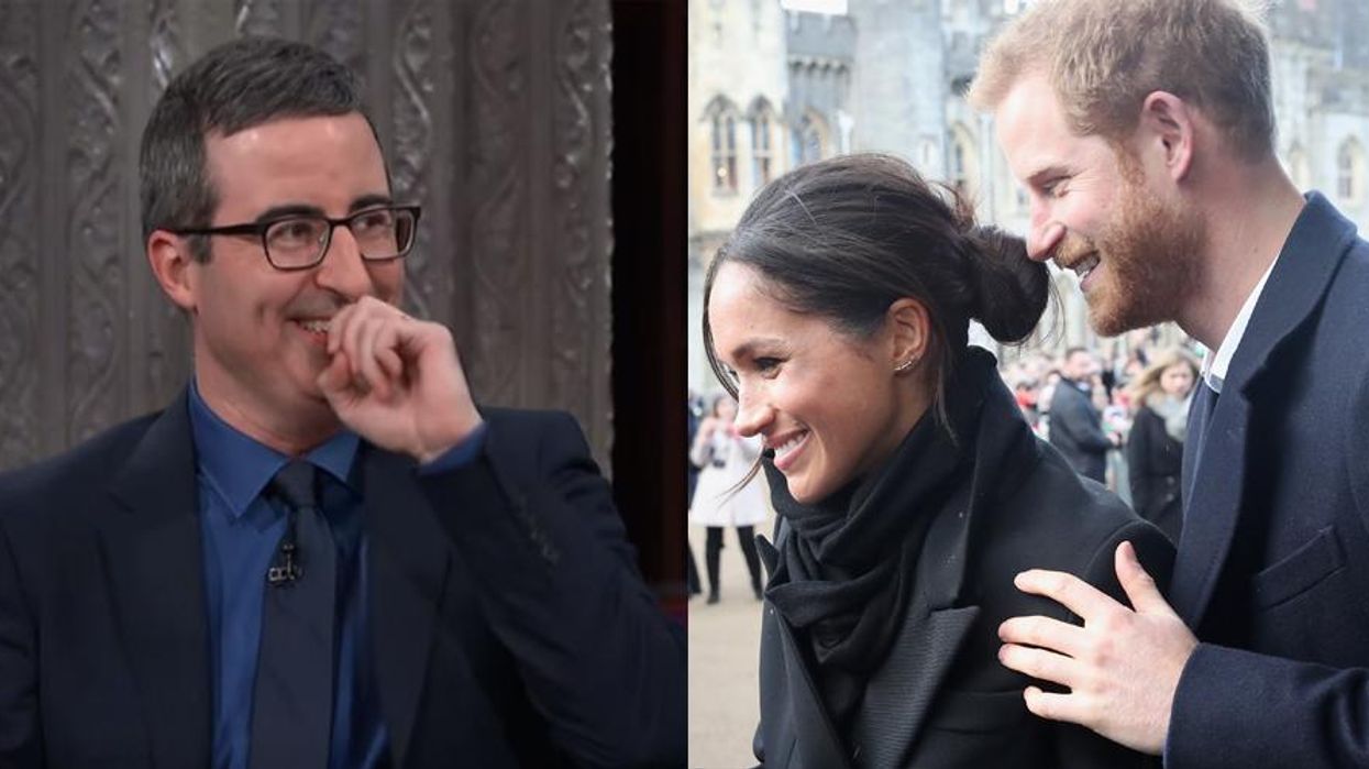 John Oliver has an important warning for Meghan Markle
