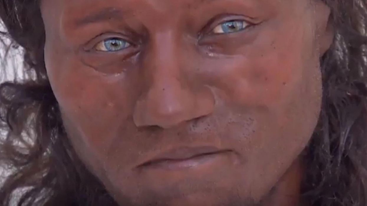 Some people can't handle the fact that the earliest man in Britain had dark skin