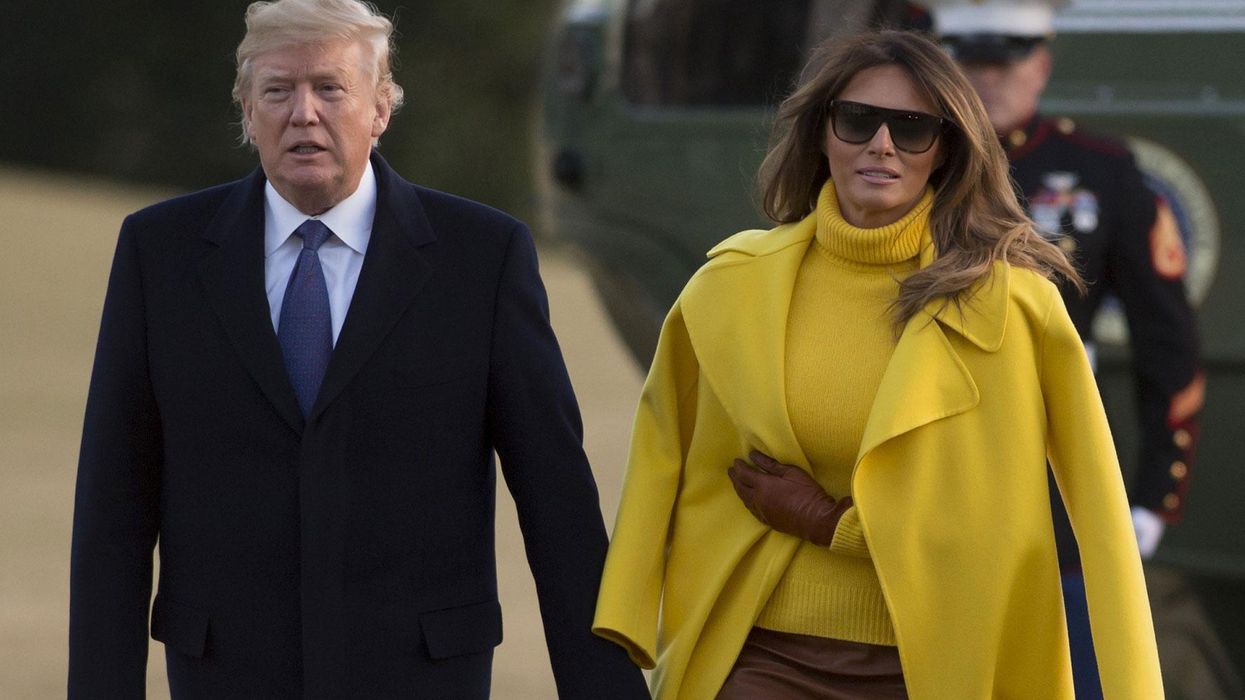 Donald and Melania Trump's most awkward video yet