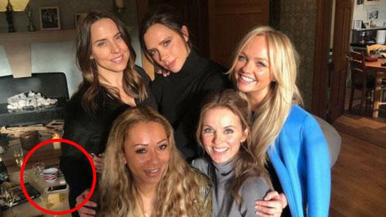 People thought they spotted something suspicious in the Spice Girls reunion picture