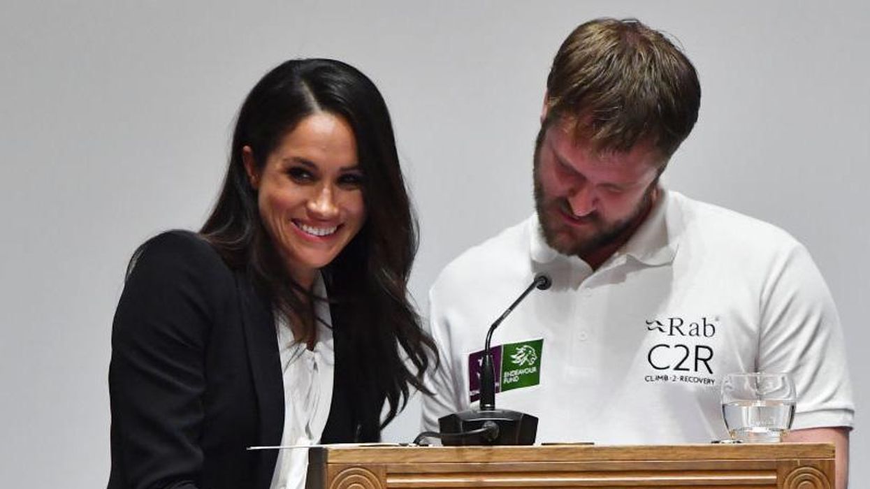 Meghan Markle tried to present an award but it didn't go to plan