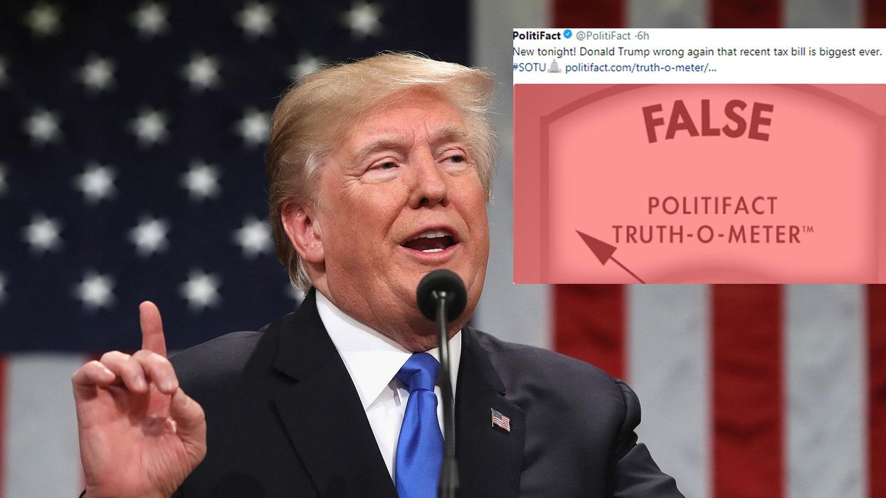 Here are all the false statements Trump made in his State of the Union address