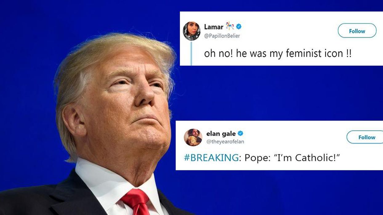 Trump said he isn't a feminist and everyone is making the same point