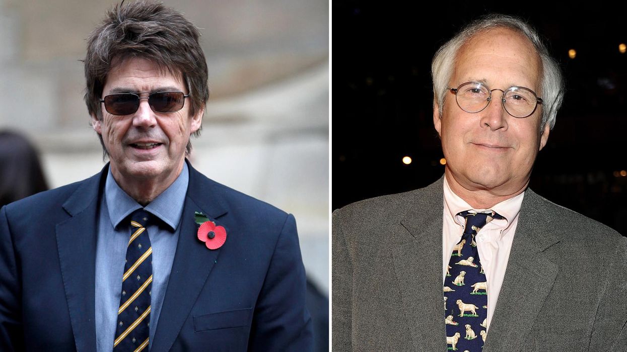 Mike Read tried to interview Chevy Chase on stage and it went viral for all the wrong reasons