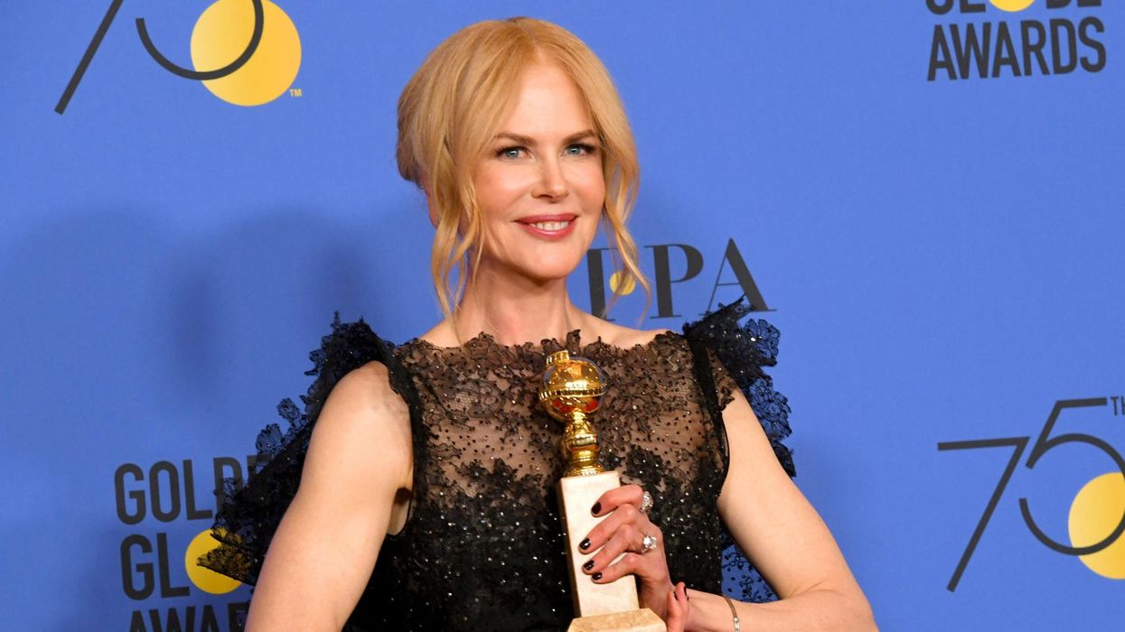 Some people are criticising Nicole Kidman for her Golden Globes speech