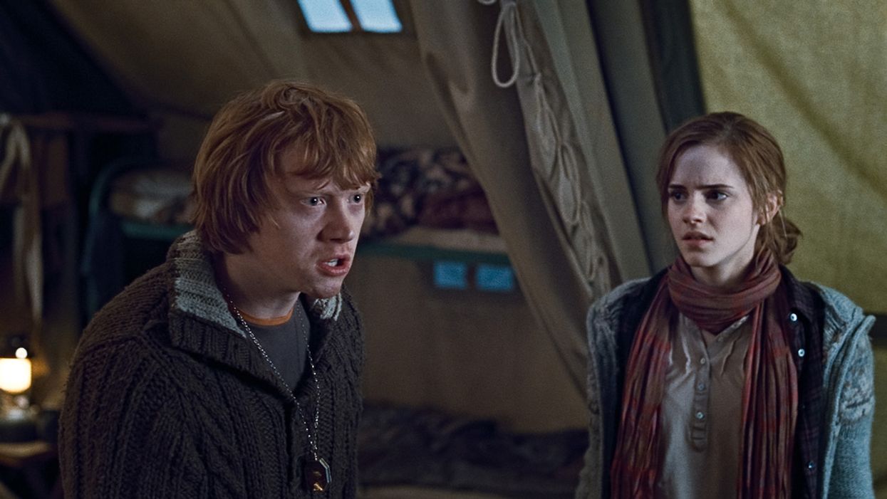 Proof that Hermione waited six years for the perfect comeback to Ron